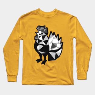 Black Rooster Long Sleeve T-Shirt